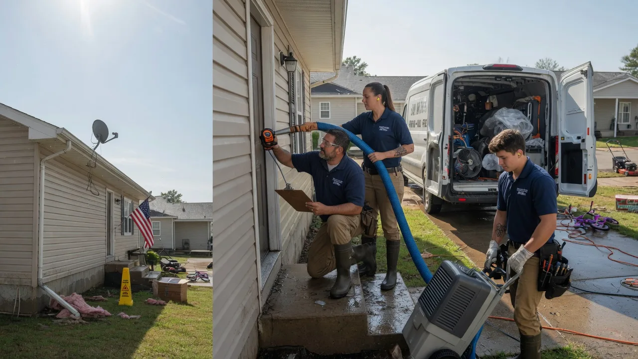 Ceiling Water Damage Restoration in Reedsburg, WI near me